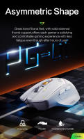 Ratón De Juego Inphic PG1 Con Cable Iluminación RGB Ergonómico Para Oficina Y Computadora Portátil 12800 DPI 6 Botones - details 3