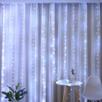 Guirnalda De Luces LED Para Ventana Con Control Remoto Decoración De Navidad Y Año Nuevo Luz Festiva USB Multicolor - details 6