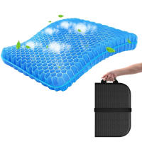 Cojín de gel de panal, cojín de asiento, portátil, plegable, expandible, para actividades al aire libre, cojín para silla - details 7