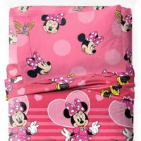 Sábanas Mickey y Minnie 3 piezas para cama de 90cm y 105cm, composición 52% algodón 48% poliéster. Producto Oficial Disney - details 3