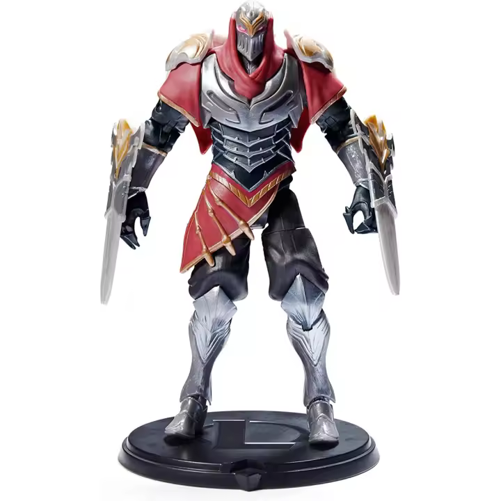 Spin Master - FIGURA LEAGUE OF LEGENDS THE CHAMPION COLLECTION ZED - Acción Letal - 1