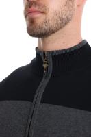 Otoño e Invierno nuevo cárdigan de punto de tamaño europeo suéter de hombre suéter con cremallera moda tendencia ropa de hombre - details 8