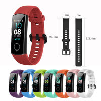 Correa De Pulsera De Silicona Para Huawei Honor Band 4 Accesorios Inteligentes Correa De Pulsera Para Honor Band 5 Pulsera De Cierre De Hebilla Metálica Unisex Tamaño 21cm - details 0
