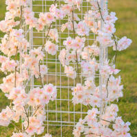 Arco De Rosas Artificiales De Sакura 180CM Para Boda Decoración De Jardín Fiesta En Casa Navidad Falsa Seda Plantas Para Scrapbook - details 8
