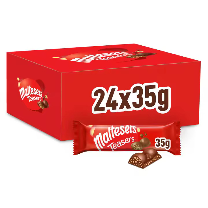 Maltesers Teasers Chocolate con Leche (24 x 35g) - 1