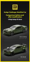 Modelo De Coche De Metal CCA 1:36 Challenger SRT JAILBREAK Versión Modificada Colección Hobby Regalo Para Niños Y Adultos - details 6