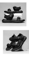 Par De Sandalias Para Hombre Antideslizantes Y Transpirables Para Verano Zapatillas De Playa Negocios Con Suela Blanca Resistente Al Desgaste - details 12