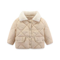 Abrigo De Piel De Conejo Con Redondelos Para Niños Y Niñas Negro Cálido Invierno Abrigo De Algodón Grueso Para Bebés Ropa Casual Externa Para Niños De 1 a 6 Años - details 13