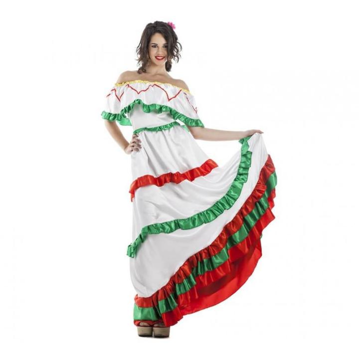 Kimokawaii Disfraz de Mexicana para mujer