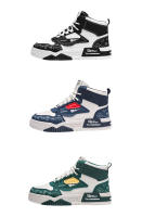 Zapatos De Deporte Para Hombre Con Suela Gruesa Y Transpirables Para Otoño E Invierno Zapatillas De Exterior Con Lona Suave Y Alta Para Actividades Al Aire Libre - details 3
