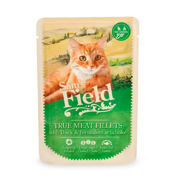 Sam's Field  Pato con alcachofas 85 gr - 1