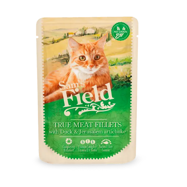 Sam's Field  Pato con alcachofas 24x85 gr - 1