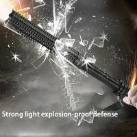 Lámpara De Mano KDULIT Con Doble Función De Autodefensa Y Iluminación Super Brilla Telescopio Recargable Para Exteriores - details 11