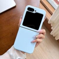 Funda De Silicona Líquida Fluorescente Para Samsung Z Flip 6 Y 5 Cubierta De Bumper Mate Antigolpes Para Galaxy ZFlip6 - details 14