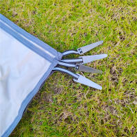 Manta De Camping Impermeable Con Palos De Apoyo Para Acampar Y Picnic Ultrafina Portátil Grande Para Viajes Y Playa - details 7