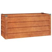 vidaXL Arriate oxidado de acero corten Dimensiones 100 x 40 x 45 cm,  100 x 40 x 77 cm,  160 x 40 x 45 cm y mas - details 3