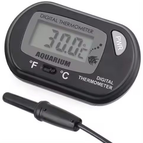 Termómetro digital para Tanque de piezas-Termómetro de temperature-Acuario Seasarium-Termómetro electrónico - 1