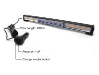 Luz De Advertencia Estroboscópica LED Para Coche Luz De Emergencia Automática Barra COB Lámpara De Señalización Tráfico Accesorios De Coche - details 1