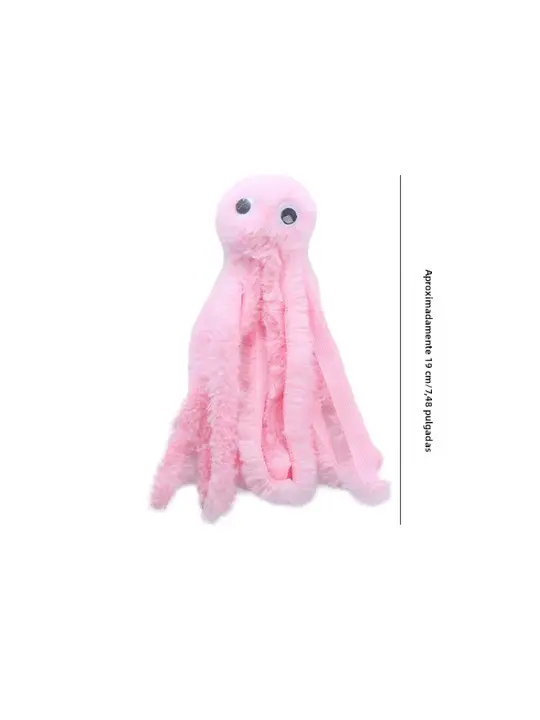 Juguete Para Gato Octopus De Peluche Lindo Resistente a Mordeduras Juguete Interactivo Para Divertir a Tus Mascotas - 1