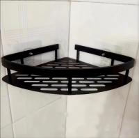 Organizador De Baño Estante De Almacenamiento Para Cocina Aleación De Aluminio Rack De Shampoo Estante De Ducha Accesorios De Baño Sin Perforar - details 6