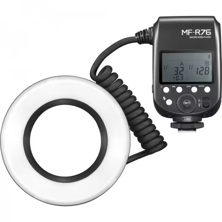 GODOX FLASH MACRO MF-R76 TTL PARA NIKON - 1
