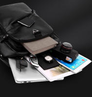 Mochipa de viaje de Ocio para hombre,Cuero PU,Adecuado para Viaje Escuela Compras y Trabajo - details 5