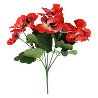 10 Cabezas De Margarita Artificial 26cm Bouquet Para Boda Fiesta Hogar Rama De Flores Artificiales Material COTON - details 2
