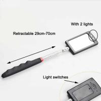 Espejo De Inspección Telescópico Con Cabeza Flexible Y Luz Para Bajo Del Coche Espejo De Detección Ajustable De Magnificación Para Inspección - details 14