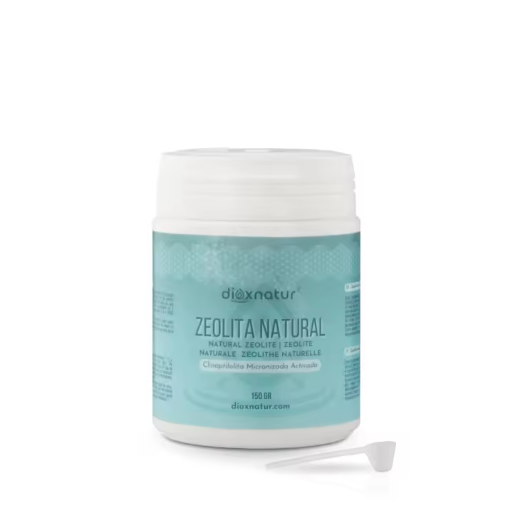 Dioxnatur® Zeolita Natural Clinoptilolita Micronizada Polvo (150 gr) - 1