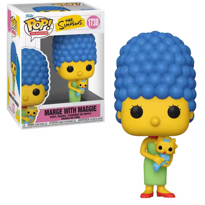 Funko Pop Marge With Maggie The Simpsons 1738 - 1