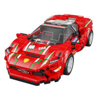 Juego De Construcción De 298 Piezas Coche Deportivo Modelo De Bloques De Construcción Educativo Decoración De Escritorio Regalo De Navidad O Cumpleaños Para Niños Mayores De 6 Años - details 5