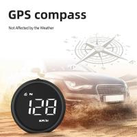 Velocímetro cabeza arriba pantalla GPS velocímetro multifunción alarma recordatorio coche velocímetro electrónico kilometraje medición velocímetro automático sensibilidad - details 3