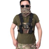 Rig De Pecho Exterior Bolsa De Almacenamiento Para Radio De Dos Maneras Accesorios De Caza Funda De Cinturón EDC Porta Walkie Talkie Bolsa De Mochila De Nylon - details 14