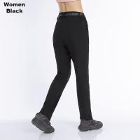 Pantalones De Hielo LNGXO Para Mujer Impermeables Y Cálidos De Poliéster Y Spandex Para Senderismo Trekking Camping Esquí Outdoor Resistente Al Viento Trousers Gruesos - details 14
