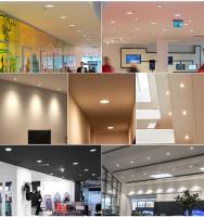 10Pcs/Lot Lámpara De Pared LED Redonda 220V Para Decoración De Hogar Sala De Estar Dormitorio Luz De Pared Recargada LED Spot - details 10