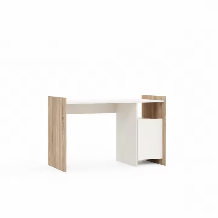 Escorio Cora, Agomerado de Melamina, Sonoma, 124,4x60x80 cm - 1