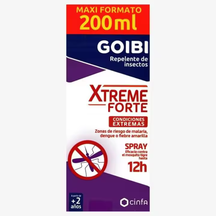 GOIBI XTREME FORTE REPELENTE DE INSECTOS SPRAY 200 ML - 1