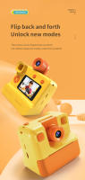 Cámara Instantánea Para Niños 080P Cámara Digital HD Para Autoconexión Cámara De Vídeo Con Espejo Electrónico Regalo De Navidad Para Niñas Y Niños - details 5