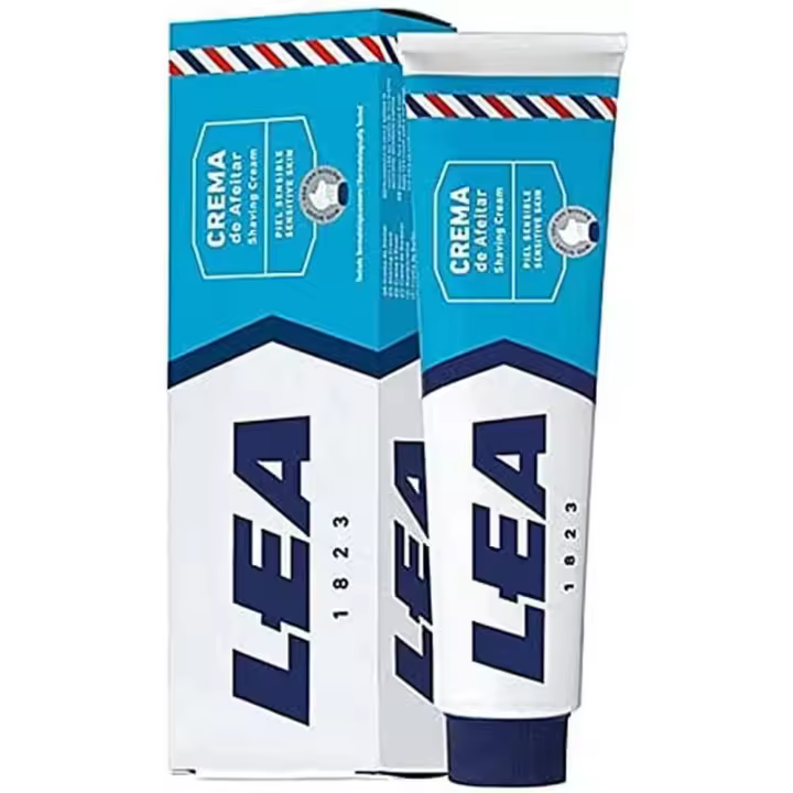 Crema de afeitar piel sensible 100 ml - Lea  2 UNIDADES - 1
