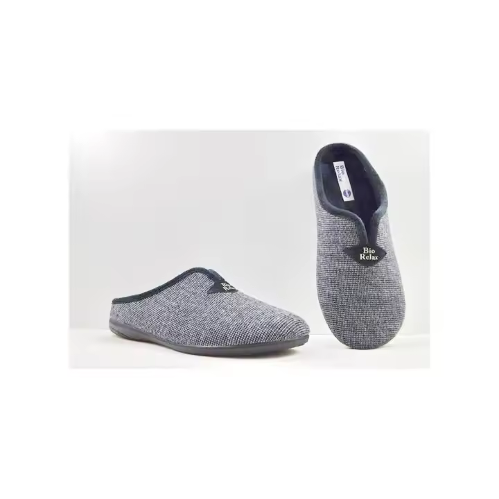 Zapatillas de estar por casa hombre COSDAM 13883 CHINELA JASPEADA NEGRO 30946 23I - 1