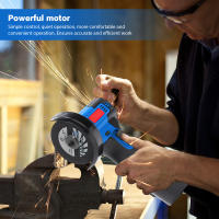 550w Conveniente Amoladora Angular Inalámbrica Mini Recargable para el Hogar Cutter Grinder Amoladora Eléctrica de Mano Pulidor 12v Batería Dual - details 1