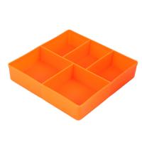 Caja de piezas de herramientas de plástico portátil para electricista, Maleta de almacenamiento, soporte para maleta, F-156D - details 7