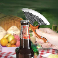 Cuchillo Multifuncional De Cocina Acero Inoxidable Forged Cuchillo De Carne Boning Con Abrebotellas Y Funda Para Cocina - details 14