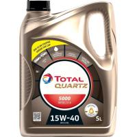 Total Quartz 5000 15 W-40 Multigrade Diesel Aceite de Motor, 5 L - details 0