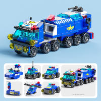Bloques De Construcción Clásicos Combinables Policia Ambulancia Militar Tanques Avión Set De Bolsa 6 Formas Juguete De Bloques De Plástico Para Niños - details 14