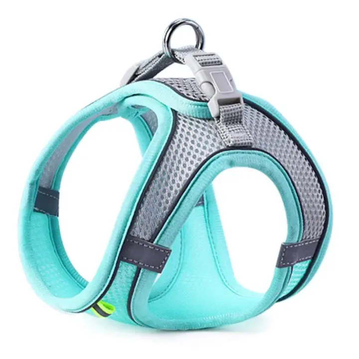 Harnés Ajustable Para Gatos Y Perros Reflectante Y Transpirable Con Correa Para Pecho Para Caminar Al Aire Libre Para Pequeños Y Medianos Perros - 1