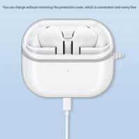 Carcasa Transparente Para Samsung Galaxy Buds 3 pro Funda Suave TPU Antiderrame Y Anti-amarillentado Protectora Para Auriculares - details 4