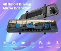 Cámara De Espejo Para Coche QOZ 4K WIFI Con ADAS Y BSD Soporte GPS Externo Visión Nocturna Monitorización 24H Parkings - details 0