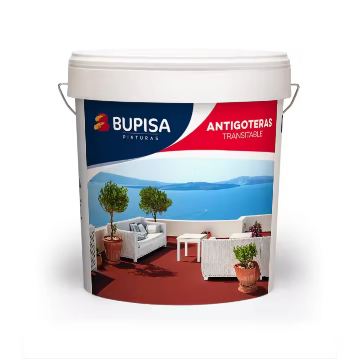 Bupisa Antigoteras Agua  serie 1 rojo ingles 4L - 1