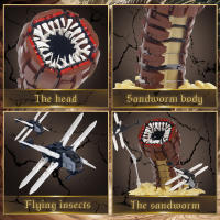 Bloques De Construcción MOC Movie Dune Sandworm 932PCS Sci-Fi Clásicos Ornithopter Escena Técnica Juguetes Para Niños Regalo Compatible Con Lego ABS Plástico - details 1